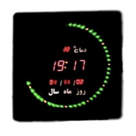 ساعت نیمه دیجیتال مدل SH12